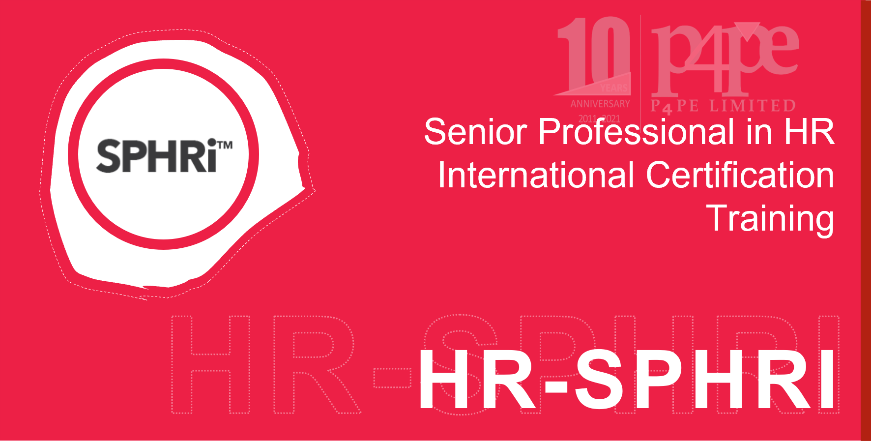 Senior in Human Resources International Certification (SPHRi)