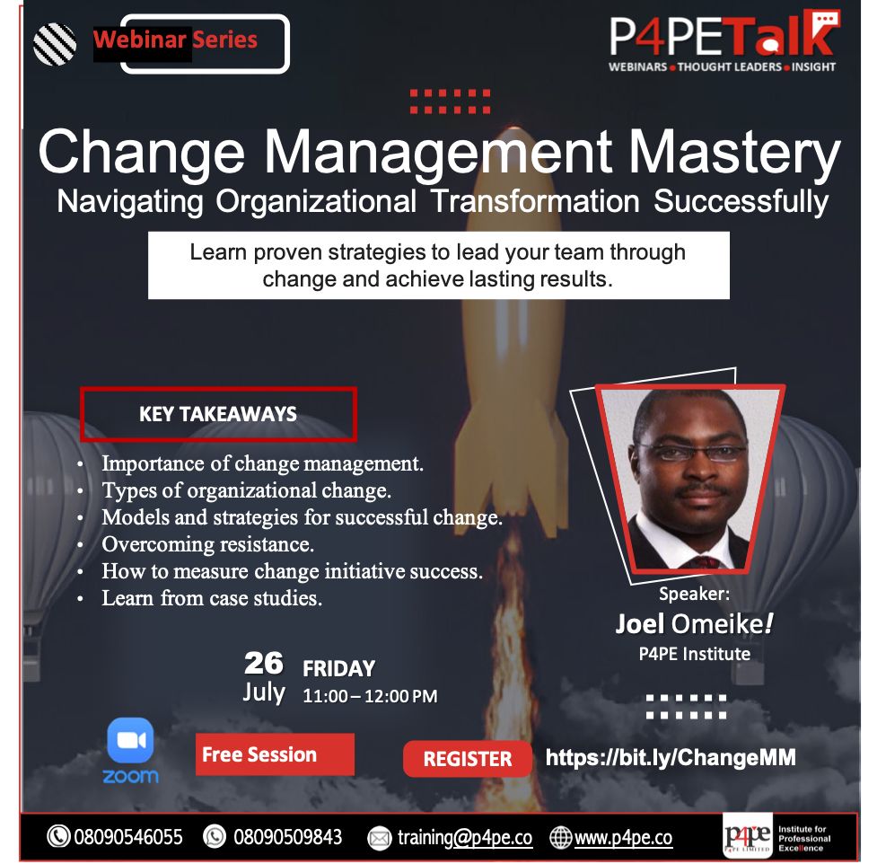 Change Management Mastery: Navigating Organizational Transformation Successfully