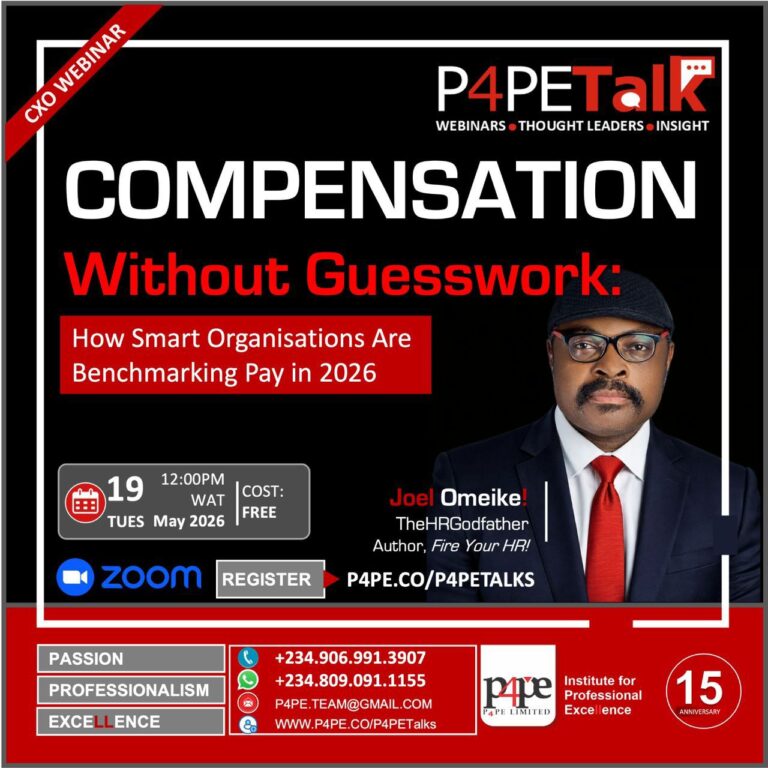 P4PETalk: Compensation Without Guesswork: How Smart Organizations Are Benchmarking Pay in 2026ew Course
