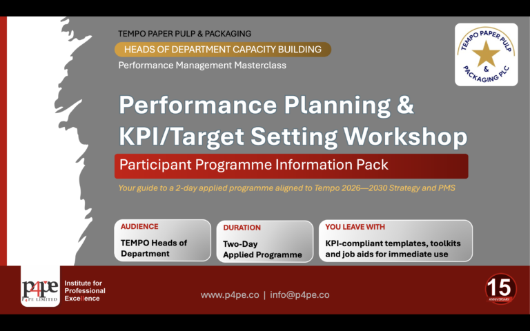 Protected: Performance Planning & KPI/Target Setting Workshop